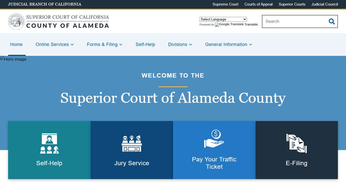 Home | Superior Court of California | County of Alameda